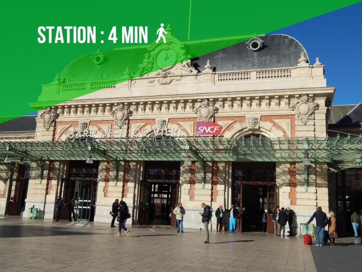 2 Bedroom - Hyper Center - Kitchen - Tramway - Balcony - Air Conditioner - Wifi * Nizza